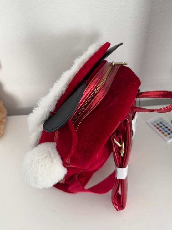 Disney Loungefly Santa Mickey Backpack